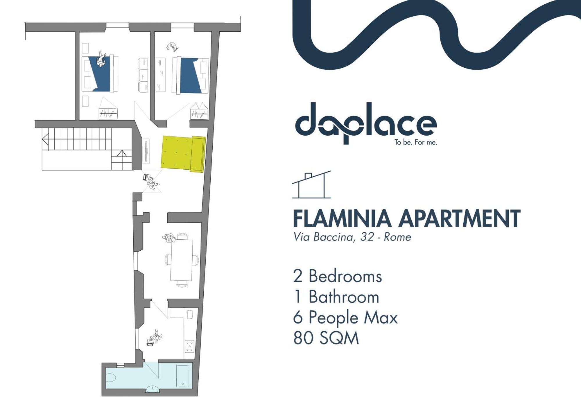 Daplace - Flaminia Apartment Рим Екстер'єр фото